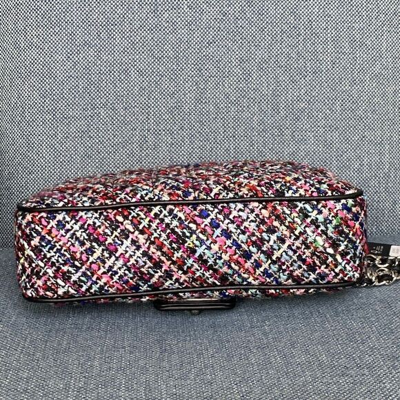 KARL LAGERFELD PARIS Tweed Agyness Shoulder Bag - Picture 6 of 10